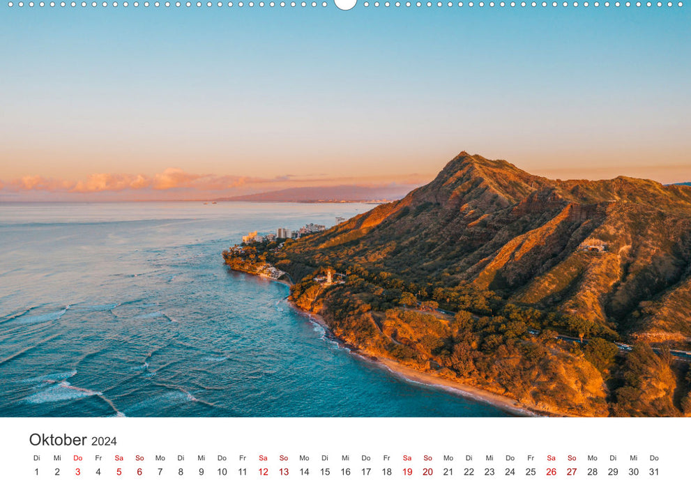Hawaii dream destination (CALVENDO wall calendar 2024) 