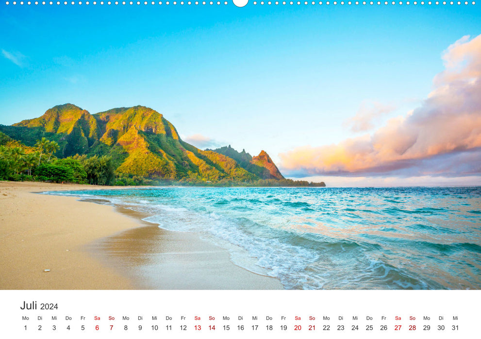 Hawaii dream destination (CALVENDO wall calendar 2024) 