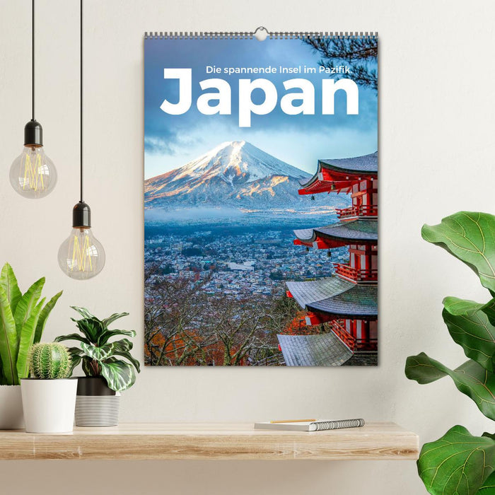 Japan - Die spannende Insel im Pazifik. (CALVENDO Wandkalender 2024)