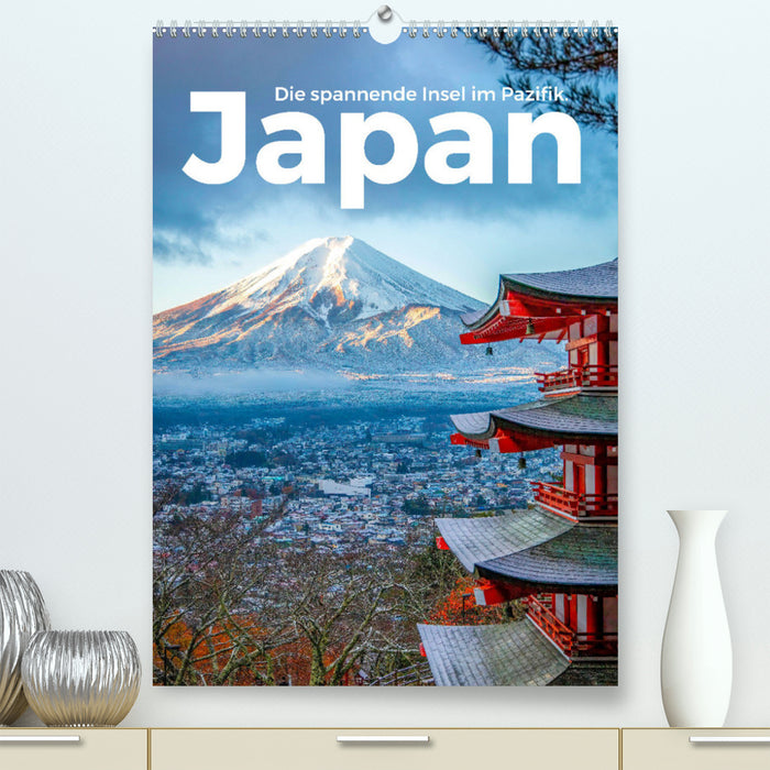 Japan - The exciting island in the Pacific. (CALVENDO Premium Wall Calendar 2024) 