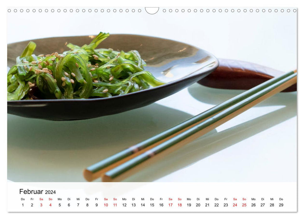 Japanese Cuisine (CALVENDO Wandkalender 2024)