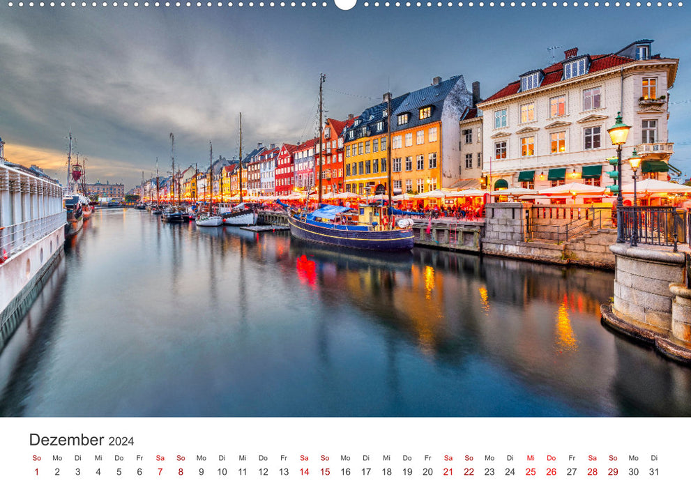 Denmark - The beautiful country in the north. (CALVENDO wall calendar 2024) 