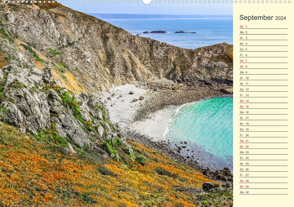 Magical Normandy: France's wild, wonderful coast (CALVENDO wall calendar 2024) 