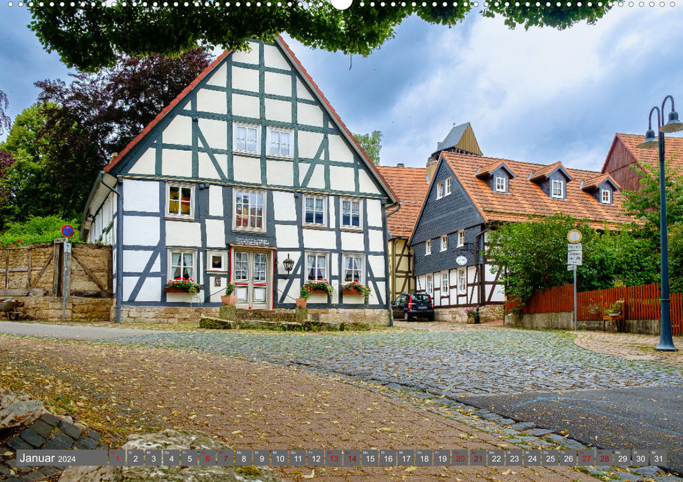 Ein Blick auf die Hansestadt Korbach (CALVENDO Wandkalender 2024)