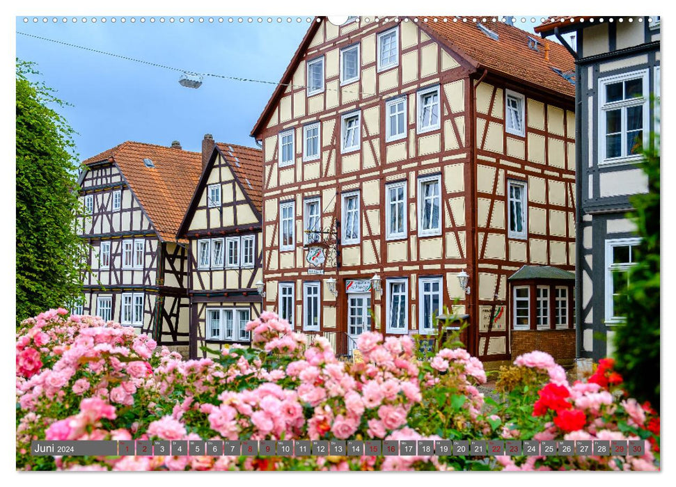 A look at the Hanseatic city of Korbach (CALVENDO wall calendar 2024) 