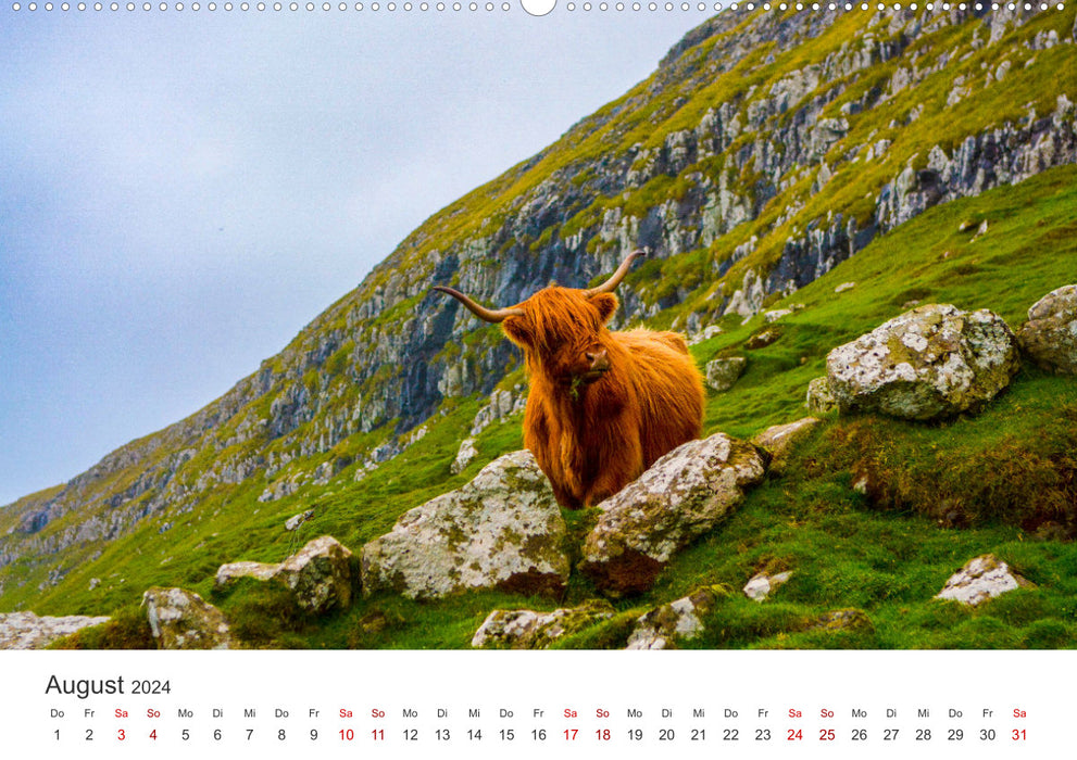 Schottland - Eine Reise in den Norden von Großbritannien. (CALVENDO Premium Wandkalender 2024)
