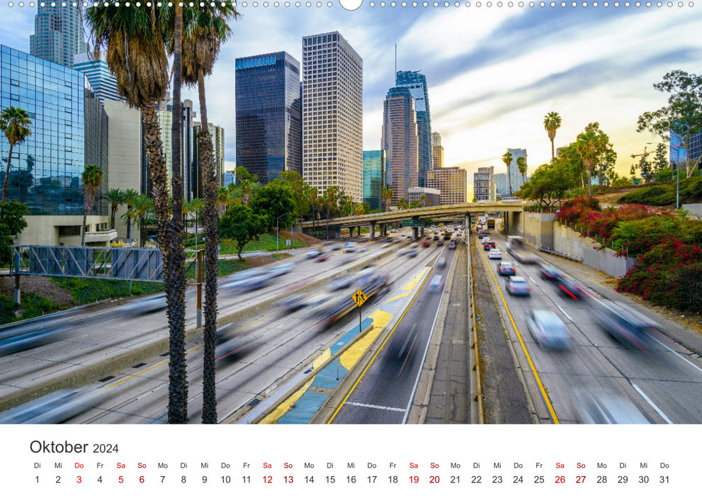 Los Angeles – Kalifornien (CALVENDO Wandkalender 2024)