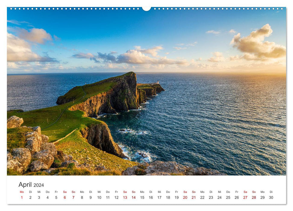 Isle of Skye - Die atemberaubende Insel Schottlands. (CALVENDO Wandkalender 2024)
