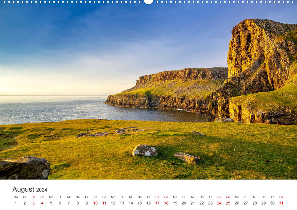 Isle of Skye - Die atemberaubende Insel Schottlands. (CALVENDO Wandkalender 2024)