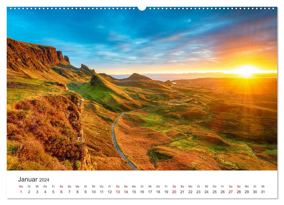 Isle of Skye - Die atemberaubende Insel Schottlands. (CALVENDO Premium Wandkalender 2024)