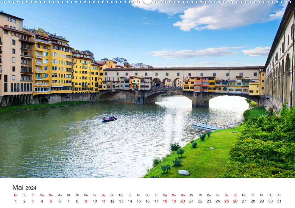 Florenz - Die Hauptstadt der Toskana. (CALVENDO Premium Wandkalender 2024)