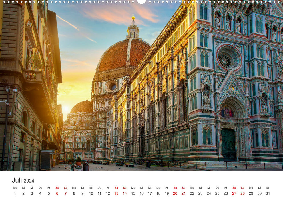 Florenz - Die Hauptstadt der Toskana. (CALVENDO Premium Wandkalender 2024)