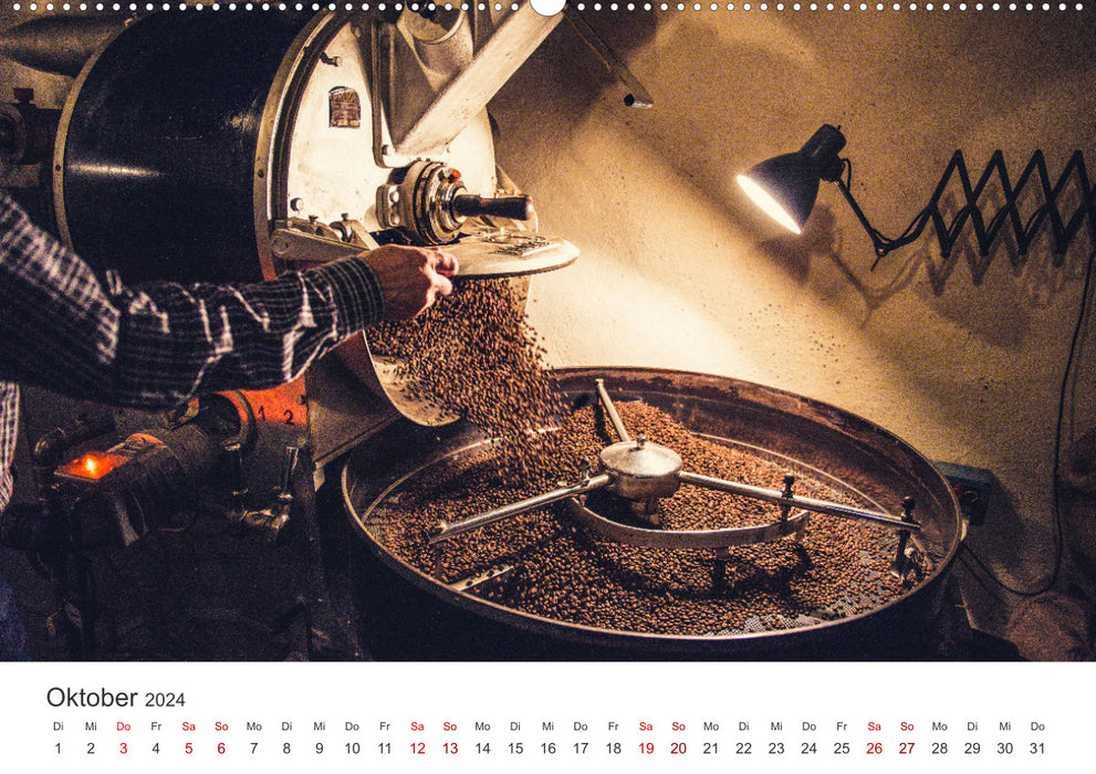 Genussmomente Kaffee (CALVENDO Wandkalender 2024)