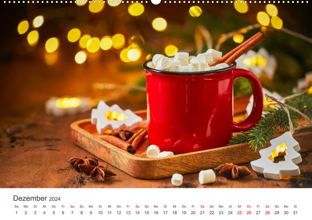 Genussmomente Kaffee (CALVENDO Wandkalender 2024)