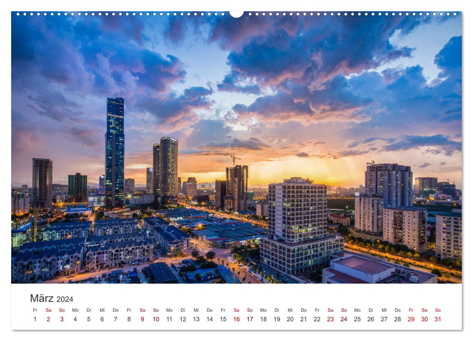 Faszination Vietnam (CALVENDO Premium Wandkalender 2024)