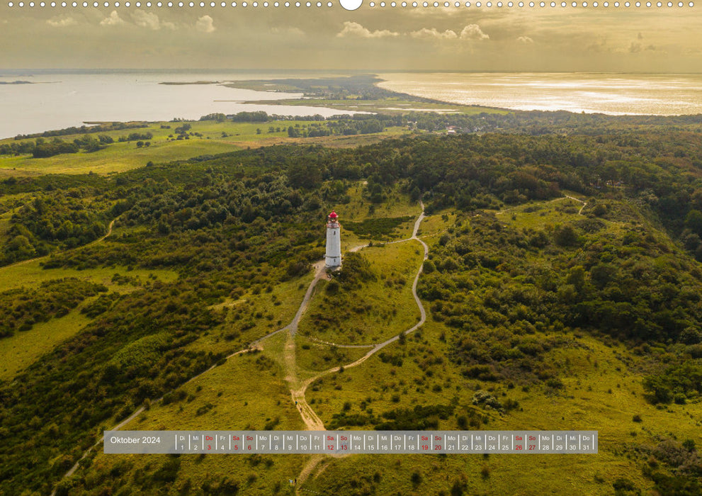 Die Ostsee von oben, Mecklenburg-Vorpommern (CALVENDO Wandkalender 2024)