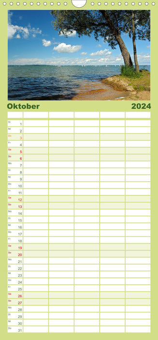 Traumhafter Chiemsee – Impressionen vom Bayerischen Meer (CALVENDO Familienplaner 2024)