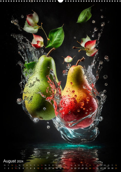 Coole Früchte (CALVENDO Premium Wandkalender 2024)