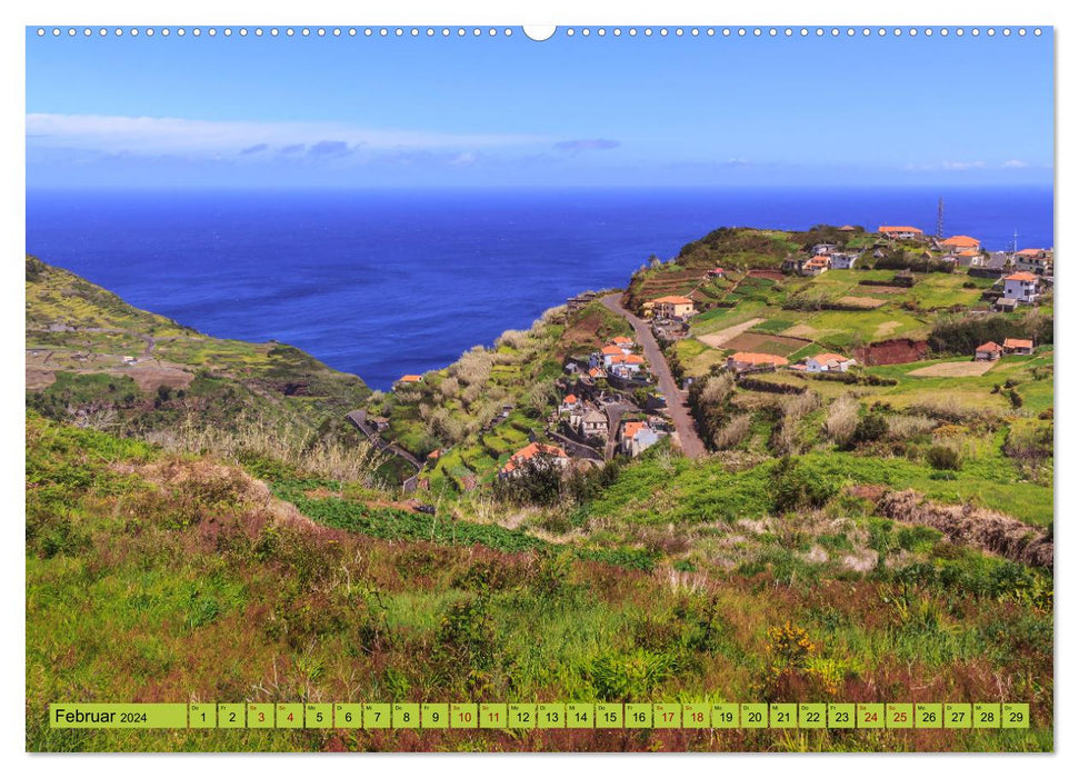 Madeira - Frühlingsinsel im Atlantik (CALVENDO Wandkalender 2024)