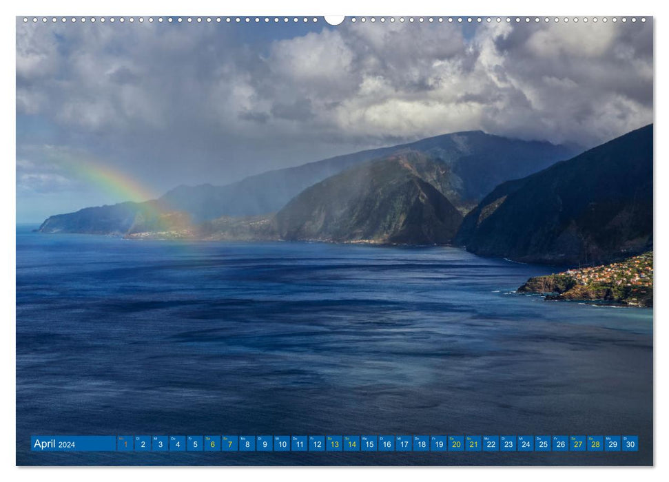 Madeira - Frühlingsinsel im Atlantik (CALVENDO Wandkalender 2024)