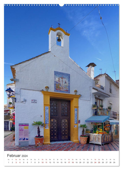 Marbella - Die Costa del Sol in Hochform (CALVENDO Wandkalender 2024)
