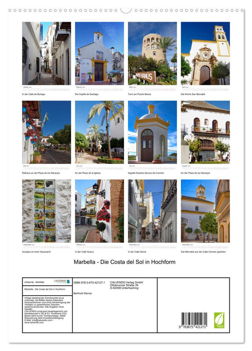 Marbella - Die Costa del Sol in Hochform (CALVENDO Premium Wandkalender 2024)