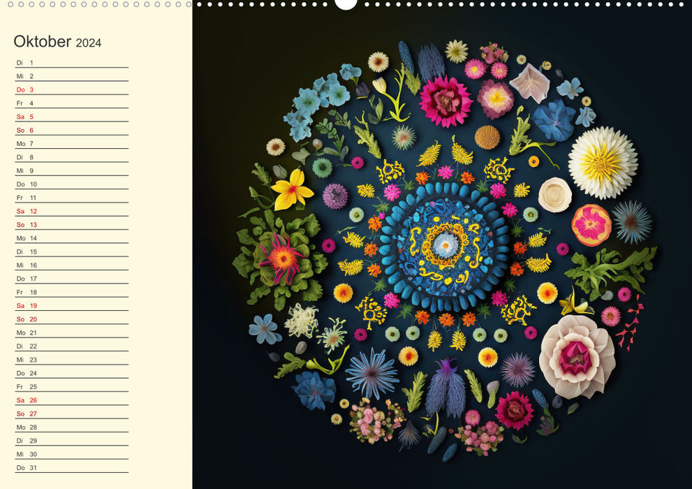 Jahresrunde Schönheiten (CALVENDO Premium Wandkalender 2024)