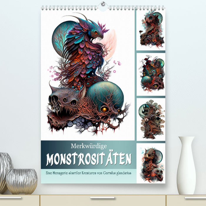 Merkwürdige Monstrositäten (CALVENDO Premium Wandkalender 2024)