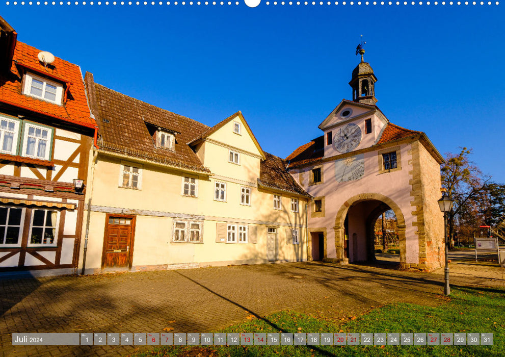 Ein Blick auf Bad Sooden-Allendorf (CALVENDO Premium Wandkalender 2024)