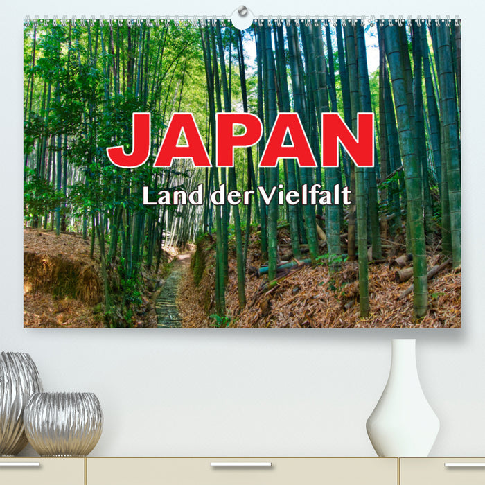 Japan - Land der Vielfalt (CALVENDO Premium Wandkalender 2024)