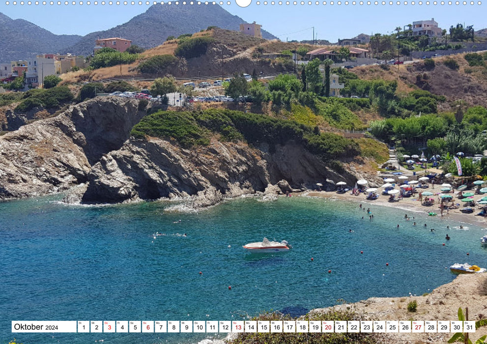 Traumstrände auf Kreta (CALVENDO Premium Wandkalender 2024)