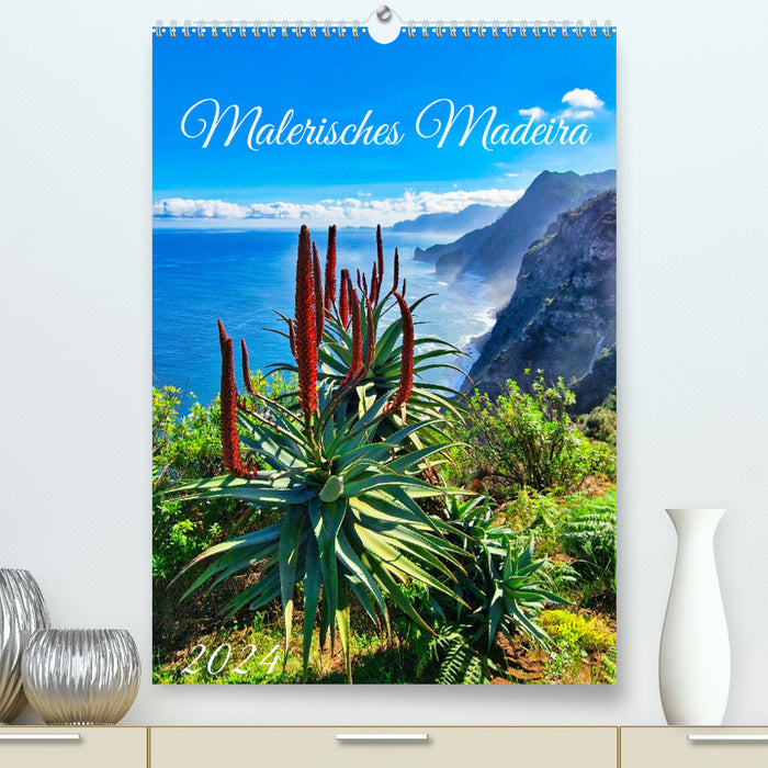 Malerisches Madeira (CALVENDO Premium Wandkalender 2024)