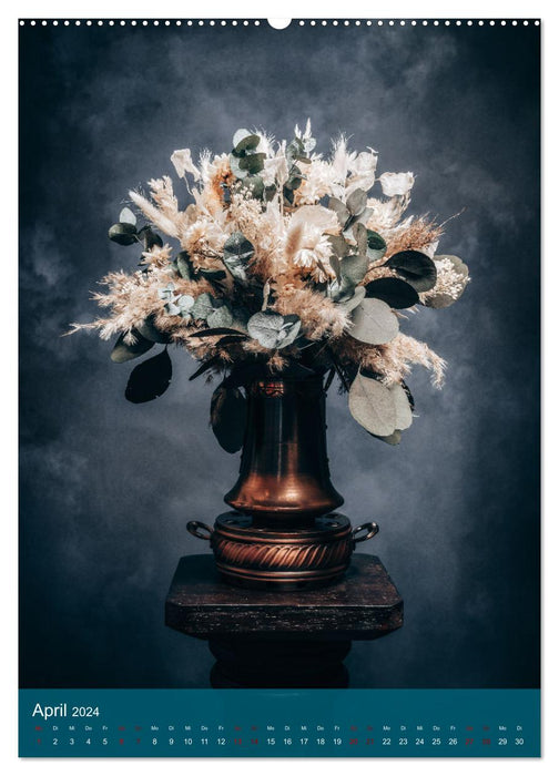 Trockenblumen Bouquet (CALVENDO Wandkalender 2024)