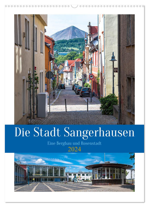 La ville de Sangerhausen (calendrier mural CALVENDO 2024) 