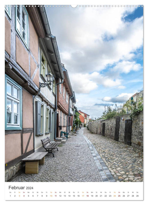 Altstadt Quedlinburg (CALVENDO Wandkalender 2024)