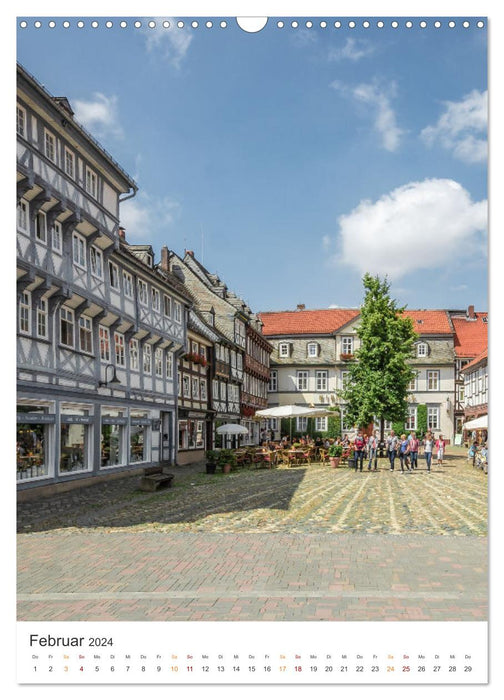 Die Stadt Goslar (CALVENDO Wandkalender 2024)