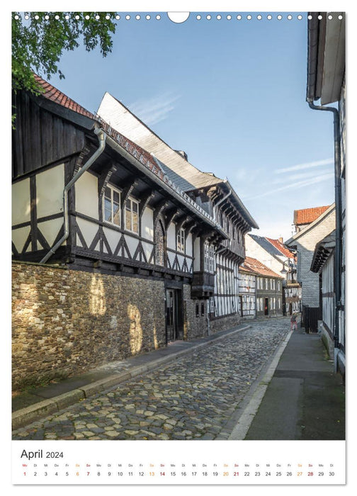 La ville de Goslar (calendrier mural CALVENDO 2024) 