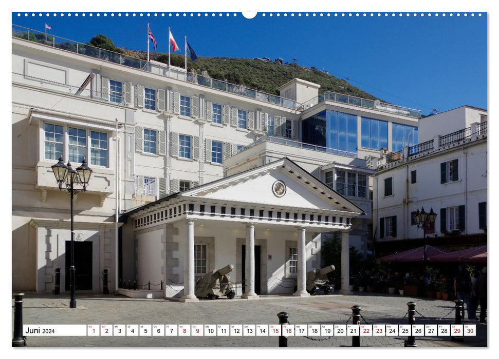 Gibraltar - Großbritannien am Mittelmeer (CALVENDO Wandkalender 2024)