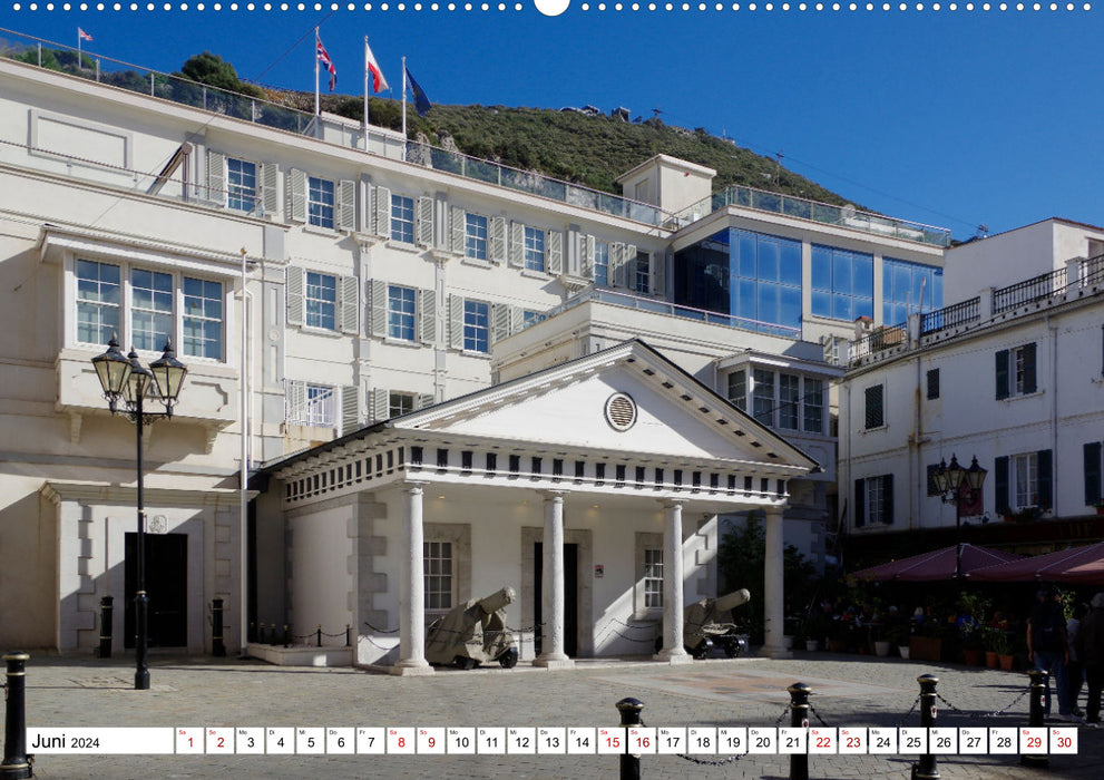 Gibraltar - Großbritannien am Mittelmeer (CALVENDO Premium Wandkalender 2024)