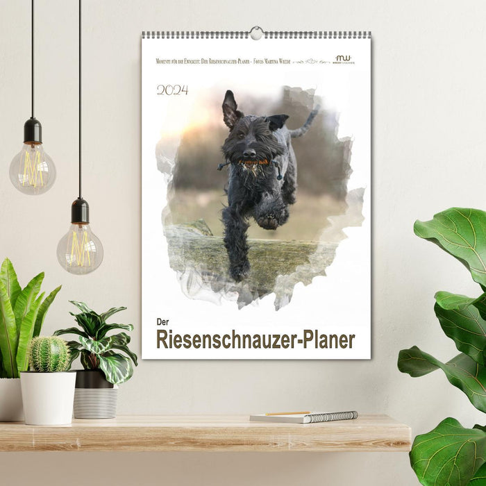 Der Riesenschnauzer-Planer (CALVENDO Wandkalender 2024)