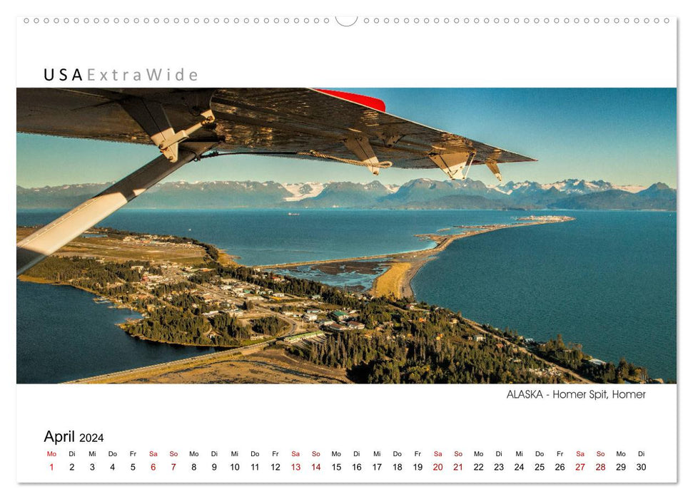 Entdeckungsreise durch ALASKA Panoramabilder (CALVENDO Wandkalender 2024)