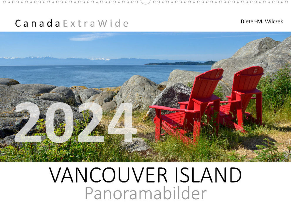 VANCOUVER ISLAND Panoramabilder (CALVENDO Wandkalender 2024)