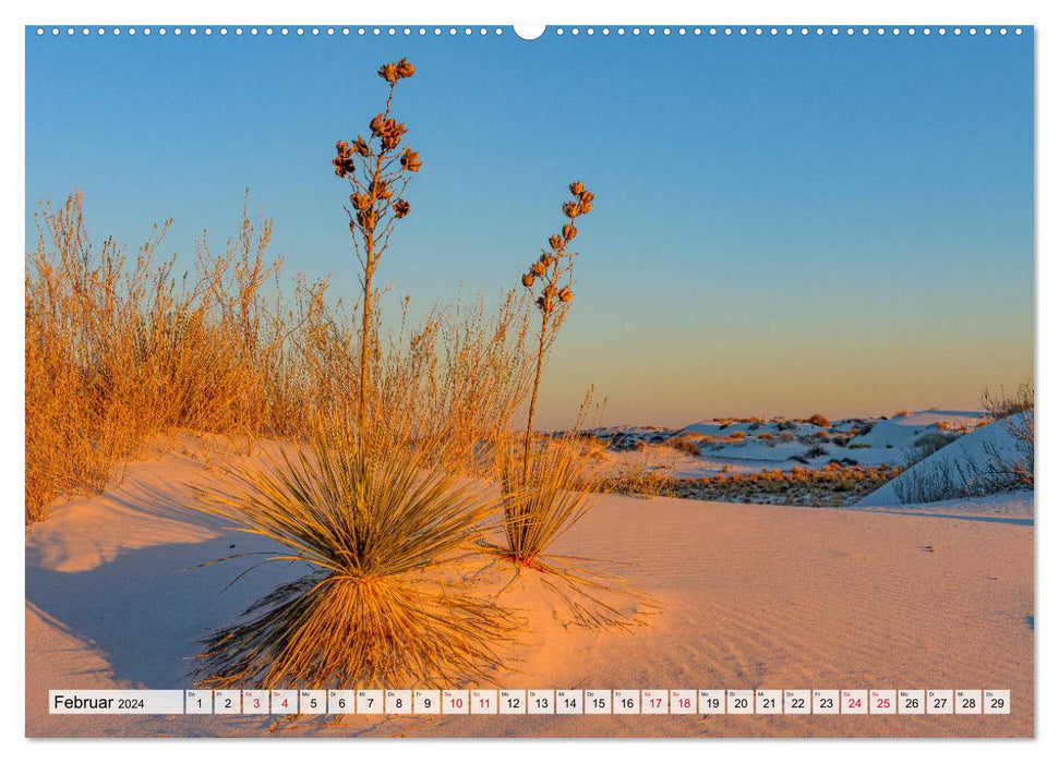 SEHNSUCHTSLANDSCHAFTEN im Amerikanischen Westen (CALVENDO Wandkalender 2024)