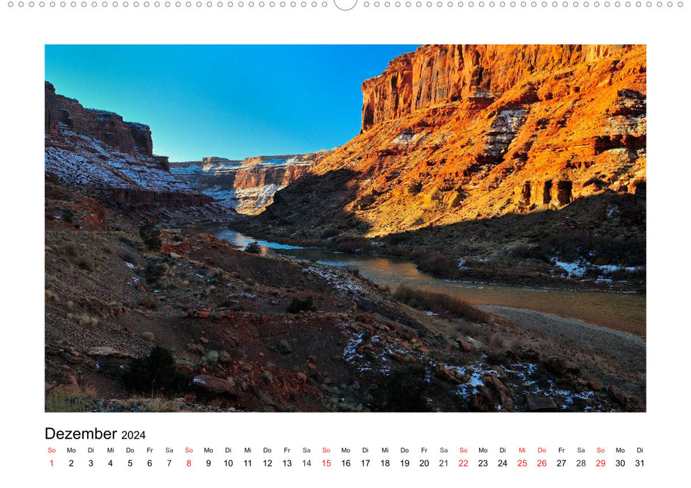Impressionen vom Colorado River (CALVENDO Premium Wandkalender 2024)