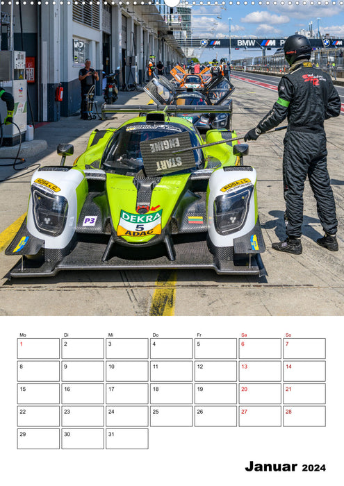 PROTOTYPE RACING am Nürburgring (CALVENDO Wandkalender 2024)