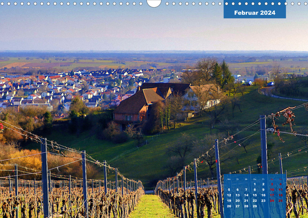 Märchenhaft schöne Südliche Weinstraße (CALVENDO Wandkalender 2024)