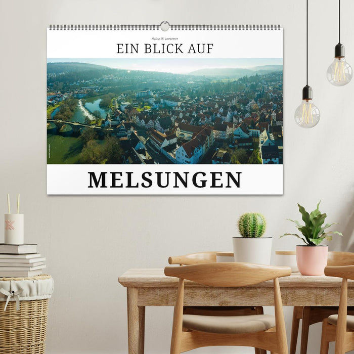 Un regard sur Melsungen (calendrier mural CALVENDO 2024) 