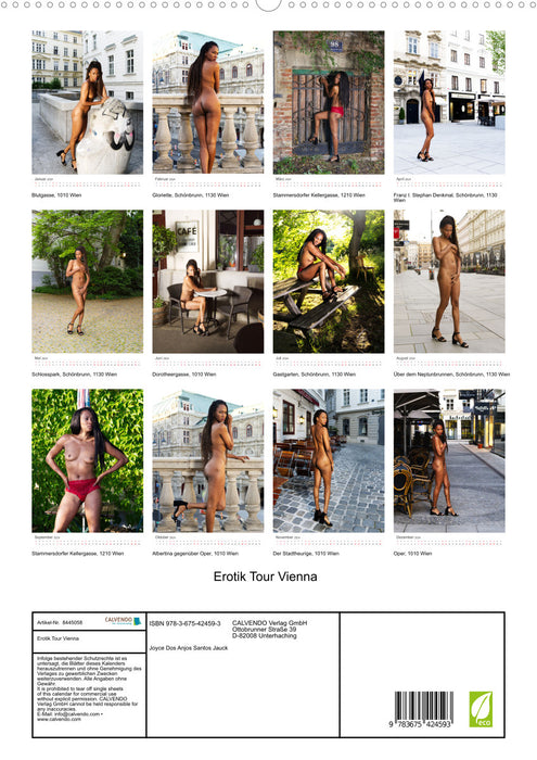 Erotic Tour ViennaAT version (CALVENDO Premium Wall Calendar 2024) 