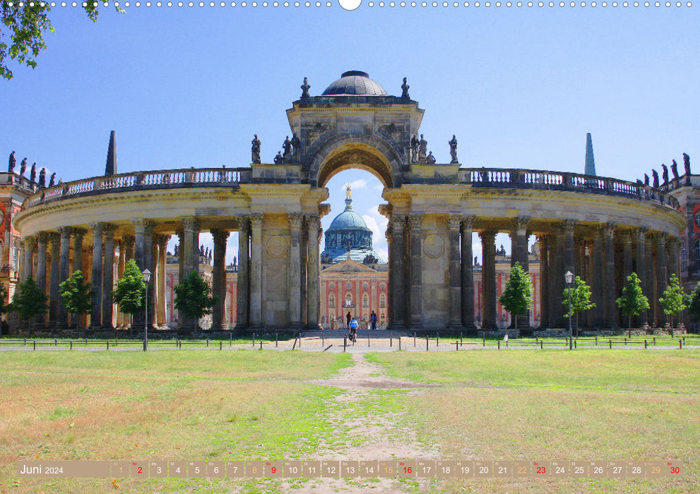 Around the New Palace - Potsdam (CALVENDO Premium Wall Calendar 2024) 