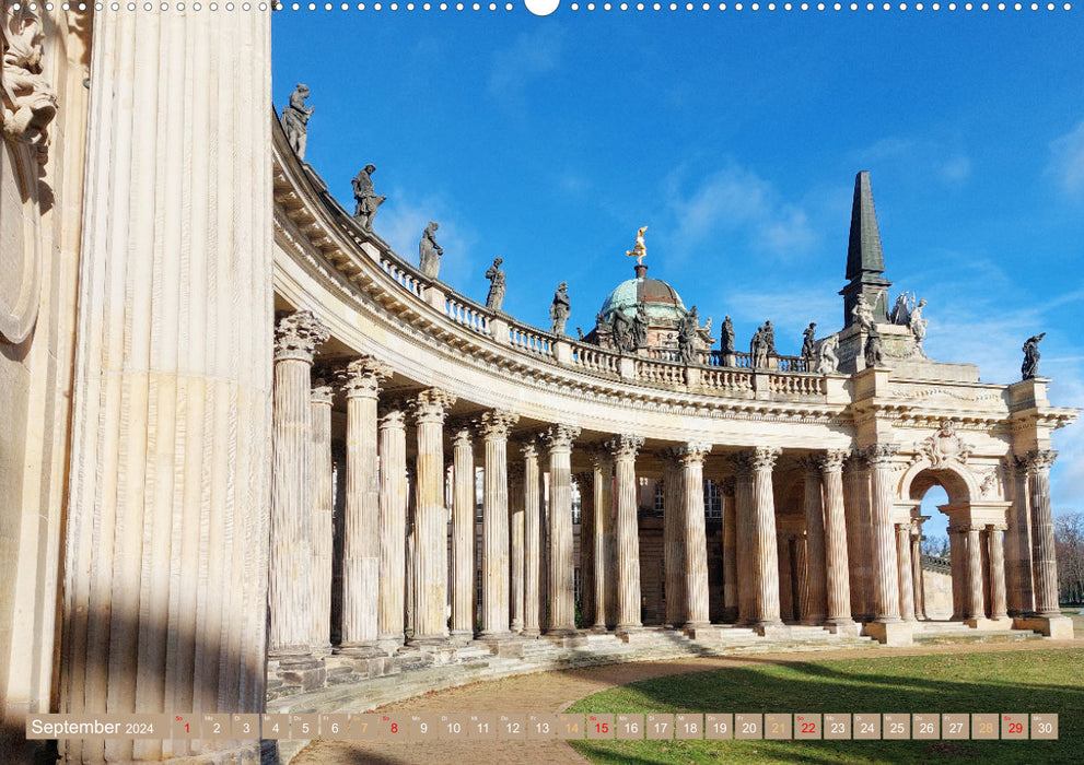 Around the New Palace - Potsdam (CALVENDO Premium Wall Calendar 2024) 